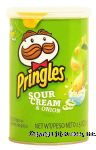 Pringles grab & go! stack sour cream & onion flavored potato crisps Center Front Picture