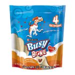 Busy Bone  fun twisted shaped mini chew bones with meaty middle Center Front Picture