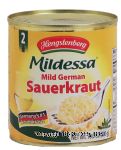 Hengstenberg Mildessa mild german sauerkraut with wine Center Front Picture