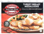 Boston Market Home Style Meals turkey breast medallions with home style mashed potatoes, gravy & vegetables Center Front Picture