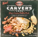 Boston Market Home Style Meals Carver's Cut slow cooked pulled pork, frozen entree package Center Front Picture