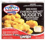 Bell & Evans Air Chilled uncooked breaded chicken breast nuggets, raised without antibiotics, gluten free Center Front Picture