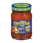 Ortega Salsa Thick & Chunky Mild Center Front Picture