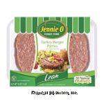 Jennie-O Turkey Store Fresh Tray Turkey Patties 00006 Lean 7% Fat 4 Ct Center Front Picture