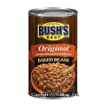 Bush's Best Best original baked beans seasoned with bacon & brown sugar Center Front Picture