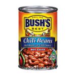 Bush's Best Chili Beans Red Beans In Chili Sauce Hot Center Front Picture