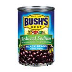 Bush's Best Reduced Sodium black beans Center Front Picture