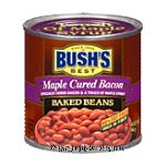 Bush's Best Baked Beans Maple Cured Bacon Center Front Picture