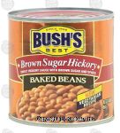 Bush's Best  brown sugar hickory baked beans, vegetarian recipe Center Front Picture