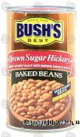 Bush's Best  brown sugar hickory baked beans Center Front Picture