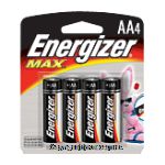 Energizer Batteries Max AA Center Front Picture