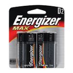 Energizer Batteries Max D Center Front Picture