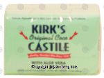 Kirk's Original Coco castile bar soap, with aloe vera Center Front Picture