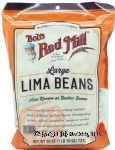 Bob's Red Mill  large lima beans a.k.a. butter beans Center Front Picture