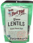 Bob's Red Mill  green lentils, petite french style Center Front Picture