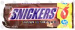 Snickers(r)  chocolate candy bar, snack size, 6-count Center Front Picture