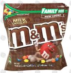 M&M's(r) Family Size milk chocolate chocolate candies Center Front Picture