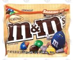 M&M's(r) Sharing Size almond chocolate covered candies Center Front Picture