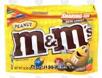 M&M's(r) Sharing Size peanut chocolate candies Center Front Picture