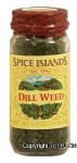 Spice Islands  dill weed Center Front Picture