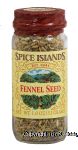 Spice Islands  fennel seed Center Front Picture