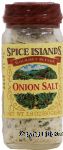 Spice Islands Gourmet Blends onion salt Center Front Picture