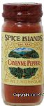 Spice Islands  cayenne pepper Center Front Picture