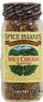 Spice Islands Grilling Gourmet chicken seasoning, spicy Center Front Picture