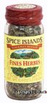 Spice Islands Gourmet Blends fines herbes Center Front Picture