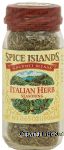 Spice Islands Gourmet Blends italian herb seasoning Center Front Picture