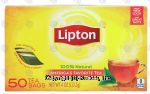 Lipton  100% natural, tea bags Center Front Picture