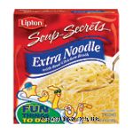 Lipton Soups Soup Secrets Soup Mix Extra Noodle w/Real Chicken Broth 2 Ct Center Front Picture