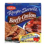 Lipton Soups Recipe Secrets Recipe Soup & Dip Mix Beefy Onion 2 Ct Center Front Picture