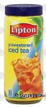 Lipton  unsweetened iced tea mix Center Front Picture