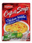 Lipton Soups Cup A Soup Chicken Noodle w/White Meat Center Front Picture