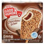 Good Humor  frozen chocolate eclair dessert bar, 6 pack Center Front Picture