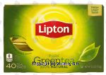 Lipton  pure green tea, 40 tea bags Center Front Picture