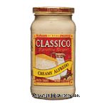 Classico Pasta Sauce Alfredo Center Front Picture