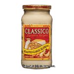 Classico Pasta Sauce Roasted Garlic Alfredo Center Front Picture