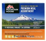 Mountain House  meal assortment, freeze dried 9 plus year shelf life, 34-servings Center Front Picture