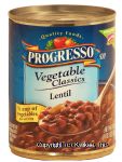 Progresso Vegetable Classics lentil soup Center Front Picture