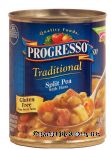 Progresso Traditional split pea with ham soup Center Front Picture