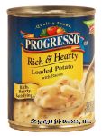 Progresso Rich & Hearty loaded potato with bacon soup Center Front Picture