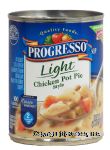 Progresso Light chicken pot pie style ready to eat soup Center Front Picture