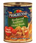 Progresso Heart Healthy chicken noodle prepared soup, reduced sodium Center Front Picture