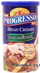 Progresso Bread Crumbs italian style bread crumbs Center Front Picture