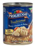 Progresso Traditional hearty chicken & rotini soup Center Front Picture