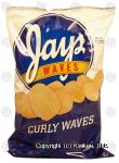 Jay's Waves original potato chips Center Front Picture