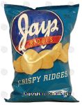 Jay's  potato chips, crispy ridges Center Front Picture