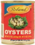 Roland  oysters in water, salt added Center Front Picture